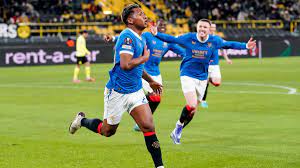Februar 2022 im livestream ▻ uefa europa league (uel) exklusiv auf rtl+. Borussia Dortmund 2 4 Rangers Scottish Champions In Control Of Europa League Tie After Stunning Performance In Germany Eurosport