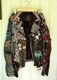 Punk Rock Leather Jacket In Clothing Shoes Accessories Vintage Men S Vintage Clothing Ebay Punk Jackets Punk Fashion Fashion