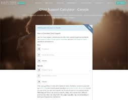 Ontario Child Support Calculator Canada Child Support