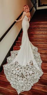 20 Stunning Trumpet Mermaid Wedding Dresses In 2020 Mermaid Wedding Dress Wedding Dress Low Back Wedding Dresses