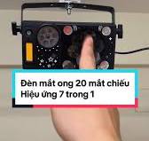 Đèn sân khấu mắt ong 20 mắt chiếu - Hiệu ứng 7 trong 1