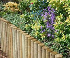 Proprietary systems either consist of interlocking blocks or require the hollow section of the. Unilog Pro Machine Round Timbers For Retaining Walls M M Timber Esi External Works