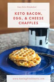 Keto Bacon Egg Cheese Chaffles In 2020 Waffle Maker Recipes Recipes Low Carb Keto Recipes
