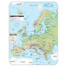 Learn how to create your own. Europe Shaded Relief Map The Map Shop