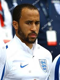 Andros Townsend England On Bench During Foto de stock de contenido  editorial