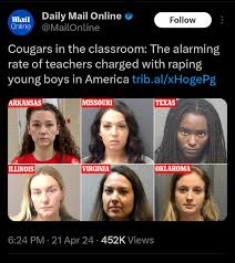 Young Man Outdoors with Stepmom Cougar