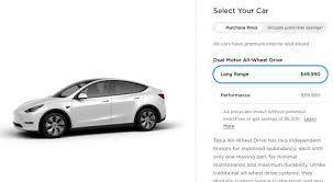 2020 tesla model x prices: Tesla Cuts Model Y Price By 3 000 As Wide Scale Efficiencies Get Realized