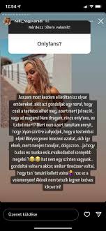 Nelli_nagyvaradi le meri írni a frankót az onlyfans kapcsolatban, és ez  szerintem elég vagány. : rtalk_hunfluencers