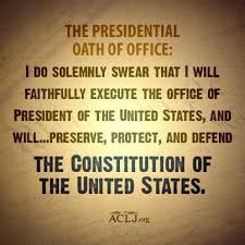 The Constitution Is Under Attack By The Very Person Who Swore To Protect It Jay Sekulow Share Si Presidential Oath Of Office Pray For America Constitution