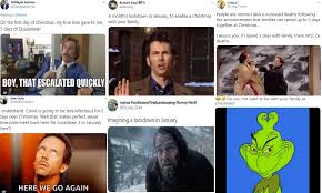 Laugh away the stress with these hilarious lockdown uk memes. Britons React To News That Allowing Family Get Togethers Could Trigger Month Long Lockdown 3 0 Daily Mail Online