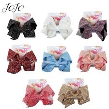 Light to medium weight cotton fabric. Jojo Bows 1pc Diy Craft Supplies Sparkly Chunky Glitter Hair Bows Bling Headwear Clip For Kid Handmade Boutique Hair Accessories Buy At The Price Of 5 26 In Aliexpress Com Imall Com