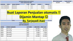 Maybe you would like to learn more about one of these? Membuat Laporan Penjualan Sederhana Buat Usaha Otomatis Kelihatan Laba Kotor Penjualan Youtube