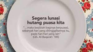 Segera Bayar Utang Puasa Ramadan Cara Dan Niat Puasa Qodho Dalam Bahasa Arab Dan Indonesia Tribun Kaltim