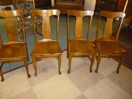 Antique Oak Chairs Set Of 4 Claw Feet Refinished Hartwig Kemper 1905 By Skipsantiqueoak On Etsy Oak Chair Chair Set Chair