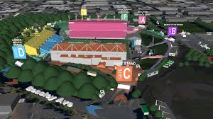 Venue Flyover Map Ed Sheeran Concerts Mt Smart Stadium 2018