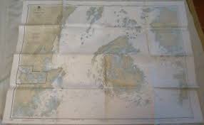 Noaa Nautical Chart 13305 Penobscot Bay Maine 25th Ed 1984