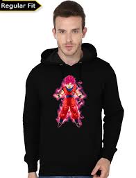 Goku X Caulifla Black Hoodie | Swag Shirts