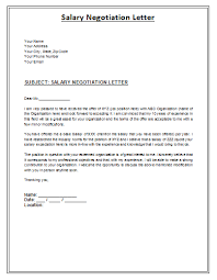 How To Write A Salary Negotiation Letter Career Cliff