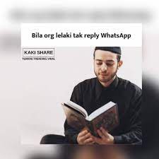 April 26, 2021 4:15 pm 0. Fe On Twitter Kenapa Lelaki Lambat Jarang Atau Tak Balas Mesej