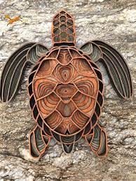 Free Free Layered Mandala Turtle Svg 624 SVG PNG EPS DXF File