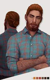 sims 4 mm ♡♡♡ — luutzi: @luutzi | Barbaroza | male hair EA mesh...
