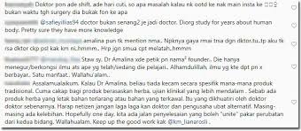 Kali ini jamu 'sweet d***' by kak km. Berani Datang Depan Lah Kak Km Tuju Kepada Dr Amalina Ke Tu Fokus Cari Infonet
