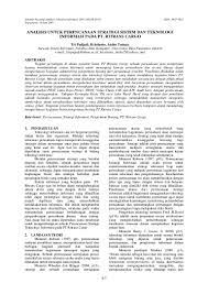 Selain itu hasil dari penerapan marketing ini juga akan sangat. Jurnal Analisis Untuk Perencanaan Strategi Sistem Dan Teknologi Car