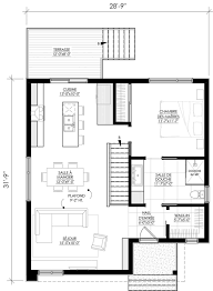 Plan De Maison E 123 Legue Architecture En 2020 Maison Deux Chambres Plan De Maison Plan Maison