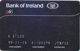 Bank of ireland 365 digital and phone banking puts you in control. Bank Card Bank Of Ireland 365 Bank Of Ireland Ireland Col Ie Cr 0004