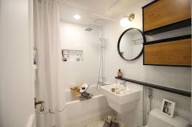 Because a powder room is a small space with only a toilet and sink, your remodeling budget may stretch to include striking materials, such as stone tiles for the walls and a stylish sink with gooseneck faucet. Finished Basement Bathroom Design Ideas Layout Ideas More