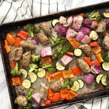 This sausage recipe is a game changer! Chicken Sausage Sheet Pan Dinner Eat And Love Simply