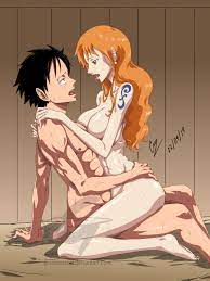 Luffy and Nami 