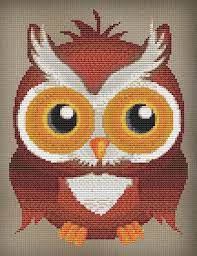 Cross Stitch Pattern Oliver Owl Design Instant Download Pdf Etsy In 2021 Cross Stitch Owl Cross Stitch Stitch Patterns