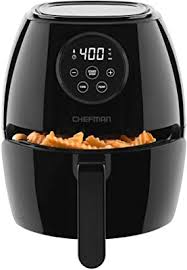 Copper chef 2 qt air fryer. Amazon Com Copper Chef 2 Qt Air Fryer Turbo Cyclonic Airfryer With Rapid Air Technology For Less Oil Less Cooking Includes Recipe Book Black Kitchen Dining