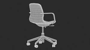 Ikea Langfjall Burostuhl 3d Modell 20 Obj Ma Fbx C4d 3ds Max Free3d