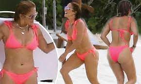Collection by daily mail • last updated 5 days ago. Jennifer Lopez Puts Curves On Display In Pink Bikini With Fiance Alex Rodriguez In Turks And Caicos Daily Mail Online