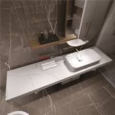 china custom engineered quartz bathroom