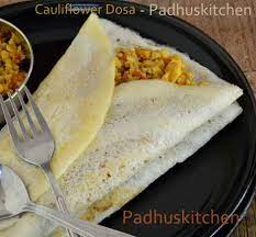 Cauliflower Dosa Gobi Masala Dosa Recipe Padhuskitchen Recipes Masala Dosa Recipe Dosa Recipe