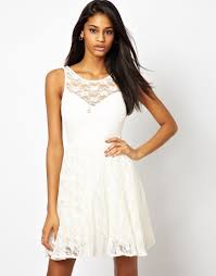 John Zack White Cream Deep V Back Lace Skater Prom Cruise Party Dress Uk 16 Bnwt Ebay Dresses Party Dresses Uk Skater Dress