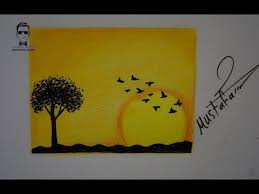 تعلم رسم منظر طبيعي مع الخطوات للمبتدئين البراعم والاطفال youtube best friend drawings drawings of friends drawings