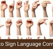 English to Sign Language (ASL) Translator