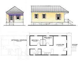 Katrina Cottage2 18 By 34 Cottage House Plans Cottage Floor Plan House Plan Gallery