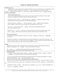 Chapter 15 Digestion And Nutrition