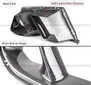 Amazon.com: Real Prepreg Dry Carbon Fiber Front Bumper Air Inlet Duct Vent  Replacement Compatible For 2021-2024 BMW G80 M3 G82 G83 M4 : Automotive