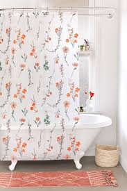 Georgina Floral Peva Shower Curtain In 2020 Floral Shower Curtains Urban Outfitters Curtains Bathroom Decor