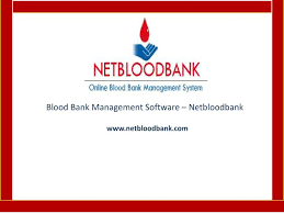 Ideally, too, the patient data should be kept in an encrypted folder, to. Ppt Blood Bank Management Software Netbloodbank Powerpoint Presentation Id 7706116