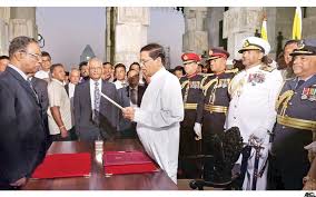 Sri Lanka's new President Maithripala Sirisena