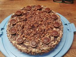 Toffifee Torte Uber 50 Bewertungen Und Fur Ausgezeichnet Befunden Mit Portionsrechner Kochbuch Video Tipps Toffifee Torte Kuchen Und Torten Backparty