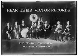 Advertisement: Victor Records: the Benson Orch. of Chicago