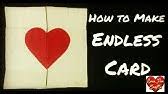 June 8, 2018 · i'll show you how to make an endless card (never ending card) related videos. Diy Never Ending Card Endless Card Easy Tutorial Diy Cards Youtube